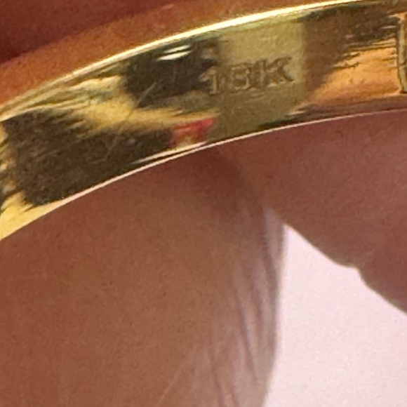 18K SD pure gold Ring Size 9 - Picture 5 of 8